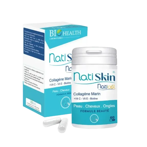 BIO HEALTH NATISKIN 60 GELULES