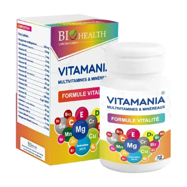 BIOHEALTH VITAMANIA 30 GELULES