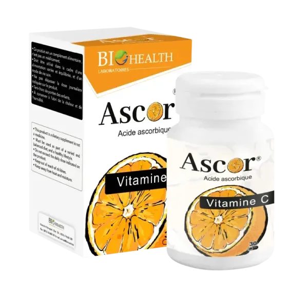 BIOHEALTH ASCOR VITAMINE C 30 GELULES