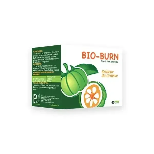 BIOHEALTH BIO-BURN BRULEUR DE GRAISSE 45 GELULES
