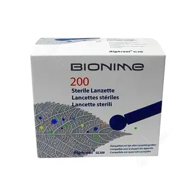 BIONIME LANCETTES BT/200