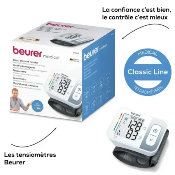 BEURER TENSIOMETRE A POIGNET BC 28