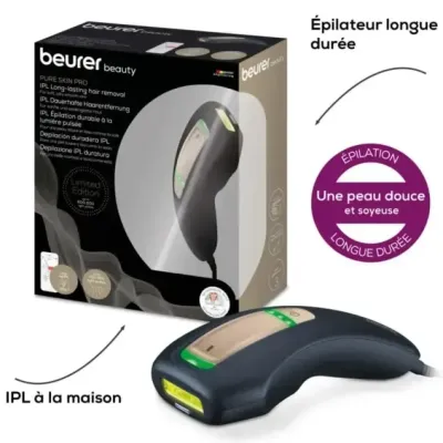 BEURER IPL 5800 PURE SKIN PRO BLACK - EPILATEUR A LA LUMIERE PULSEE