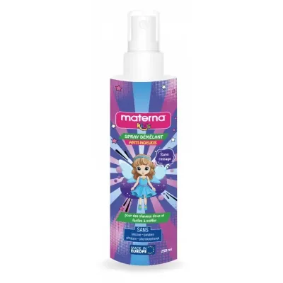 MATERNA KIDS SPRAY DEMELANT SANS RINCAGE 250ML