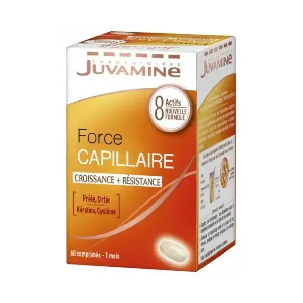 JUVAMINE FORCE CAPILLAIRE 60 COMPRIMES
