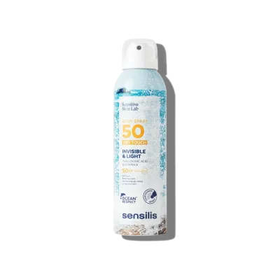 SENSILIS SUN SECRET BODY SPRAY TOUCHER SEC SPF50+ 200ML