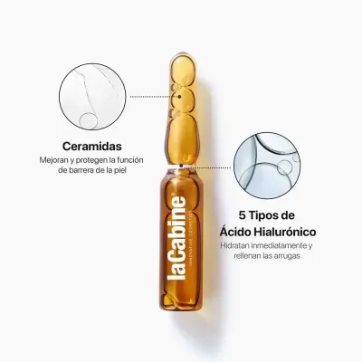 LA CABINE AMPOULES 5X PURE HYALURONIC 10X2ML