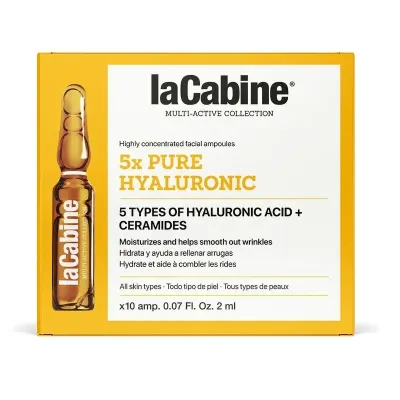 LA CABINE AMPOULES 5X PURE HYALURONIC 10X2ML