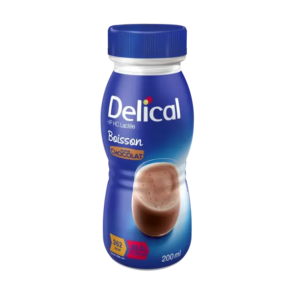 DELICAL BOISSON HP HC LACTÉE SAVEUR CHOCOLAT 200ML
