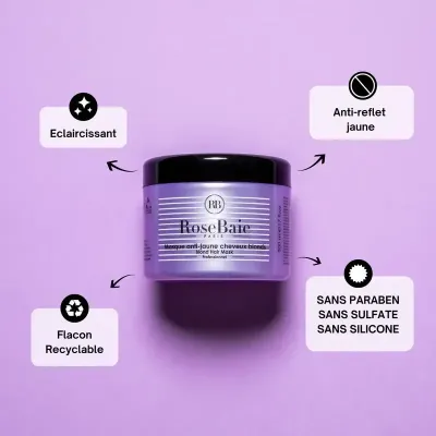 ROSEBAIE MASQUE LUMIERE SPECIAL BLONDE KERATINE X CAMOMILLE 500ML