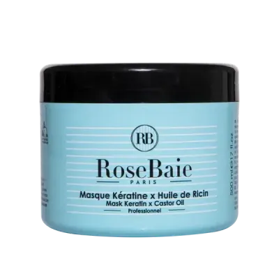 ROSEBAIE MASQUE HUILE DE RICIN X KERATINE 500ML