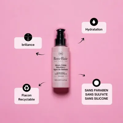 ROSEBAIE SERUM PROTECTEUR A L'HUILE DE FIGUE DE BARBARIE ET KERATINE 100 ML