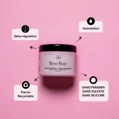 ROSEBAIE MASQUE KERATINE X FIGUE DE BARBARIE 500ML