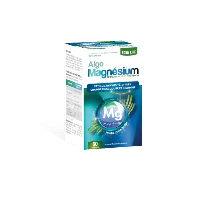 EDEN LIFE ALGO MAGNESIUM 60 COMPRIMES