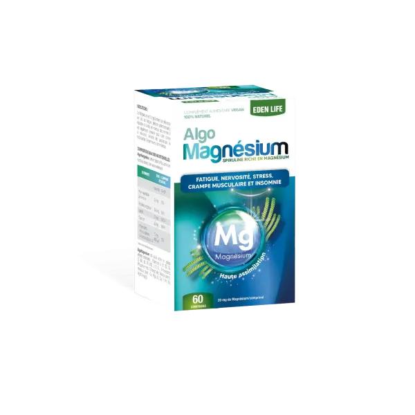 EDEN LIFE ALGO MAGNESIUM 60 COMPRIMES