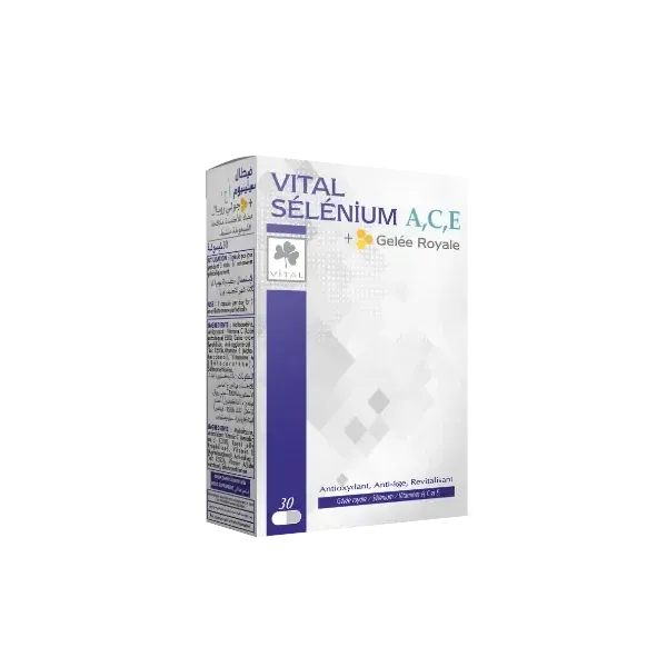 VITAL SELENIUM ACE 30 GELULES