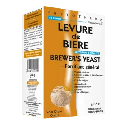 VITAL PHYTOTHERA LEVURE DE BIERE 60 GELULES
