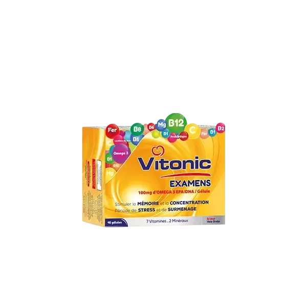 VITAL VITONIC EXAMENS 45 GELULES