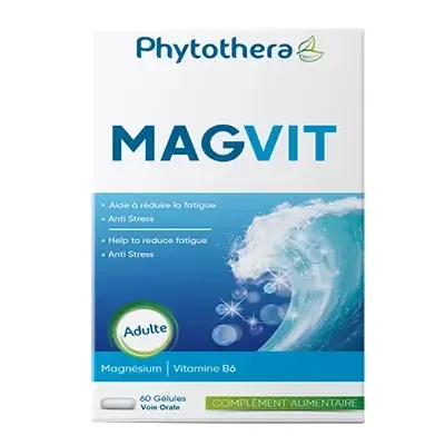 VITAL PHYTOTHERA MAGNESIUM MAGVIT 60 GELULES