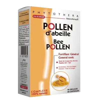 VITAL PHYTOTHERA POLLEN D'ABEILLES 60 GELULES