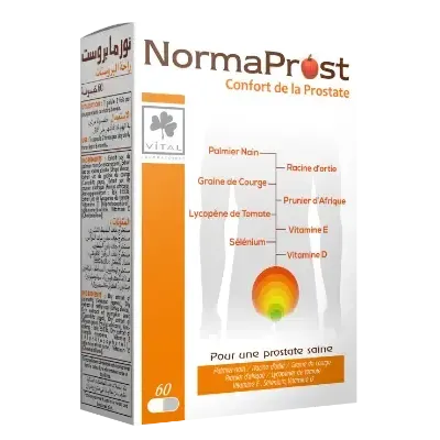 VITAL PHYTOTHERA NORMAPROST 60 GELULES