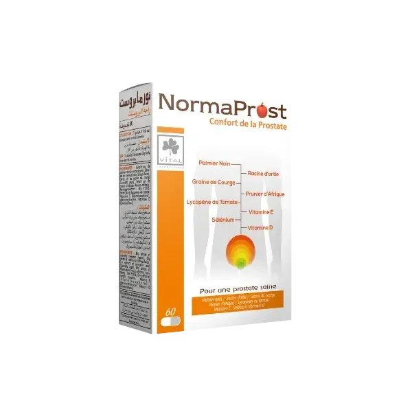 VITAL PHYTOTHERA NORMAPROST 60 GELULES