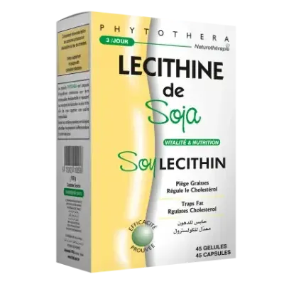 VITAL PHYTOTHERA LECITHINE DE SOJA 45 GELULES