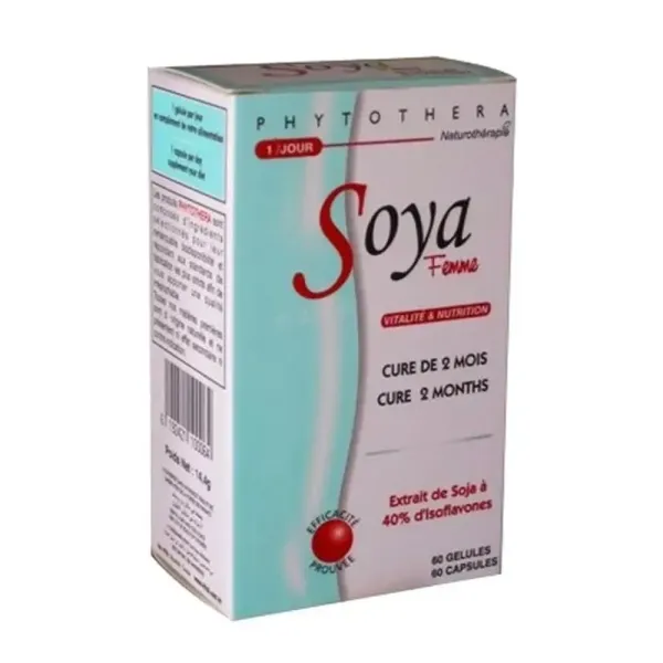 VITAL PHYTOTHERA SOYA FEMME 60 GELULES