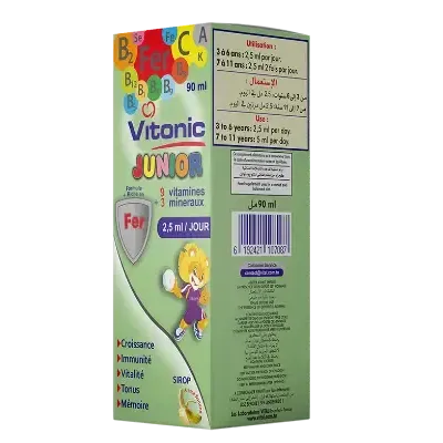 VITAL VITONIC JUNIOR GOUTTES 90ML