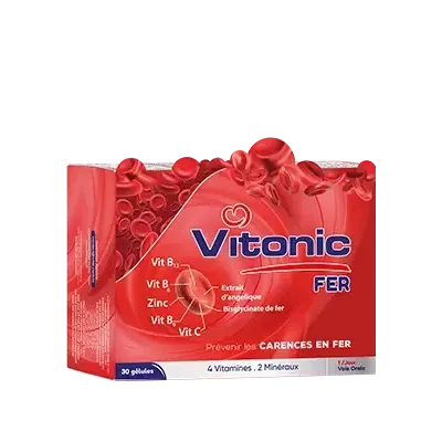 VITAL VITONIC FER 30 GELULES