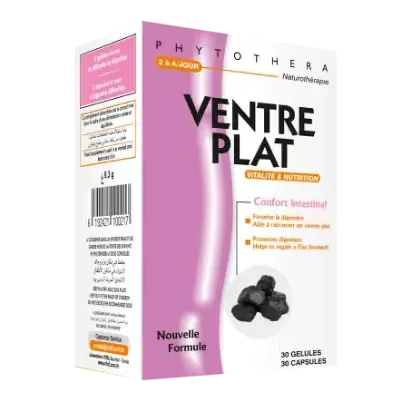 VITAL PHYTOTHERA VENTRE PLAT 30 GELULES