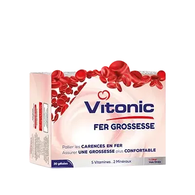 VITAL VITONIC FER GROSSESSE 30 GELULES