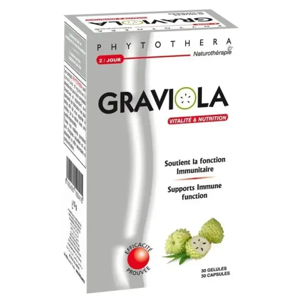 VITAL PHYTOTHERA GRAVIOLA 30 GELULES