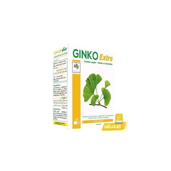 VITAL GINKO EXTRA 60 GELULES