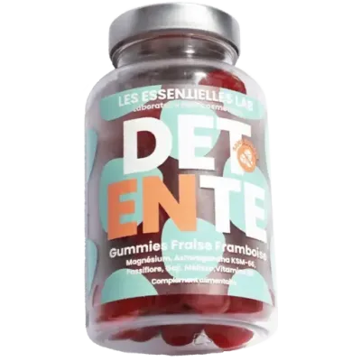 LES ESSENTIELLES LAB DETENTE ANTI STRESS 60 GUMMIES