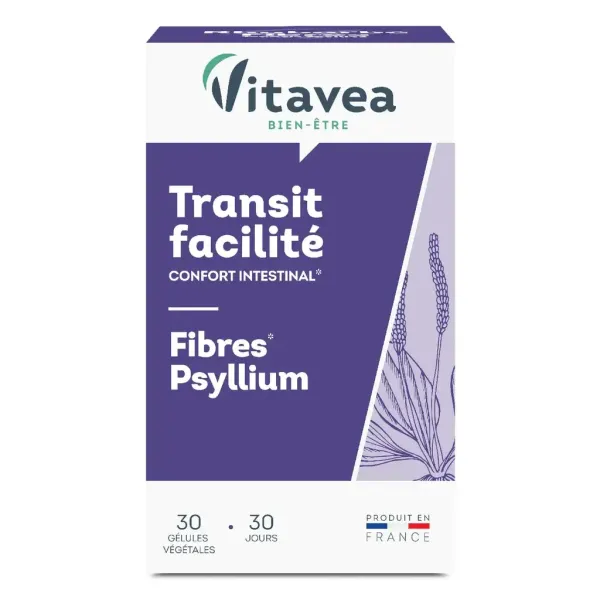 VITAVEA TRANSIT FACILITE CONFORT INTESTINAL 30 GELULES