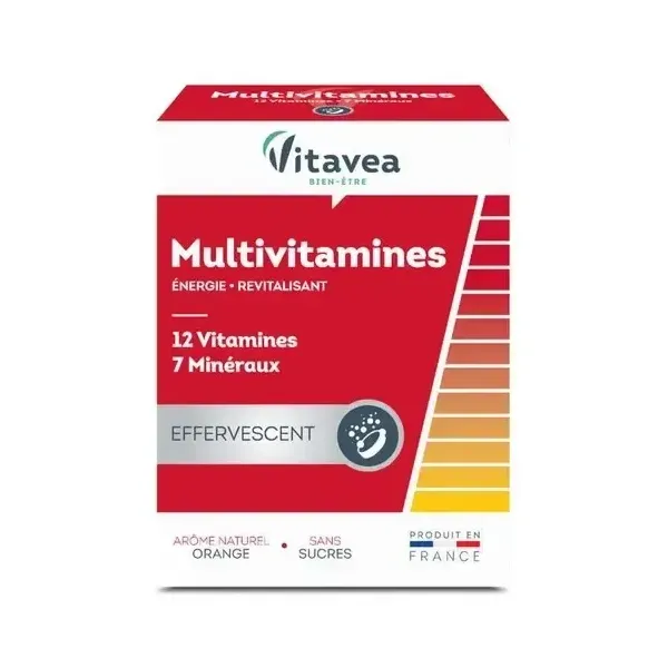 VITAVEA MULTIVITAMINES 12 VITAMINES + 7 OLIGO-ELEMENTS 24 COMPRIMES