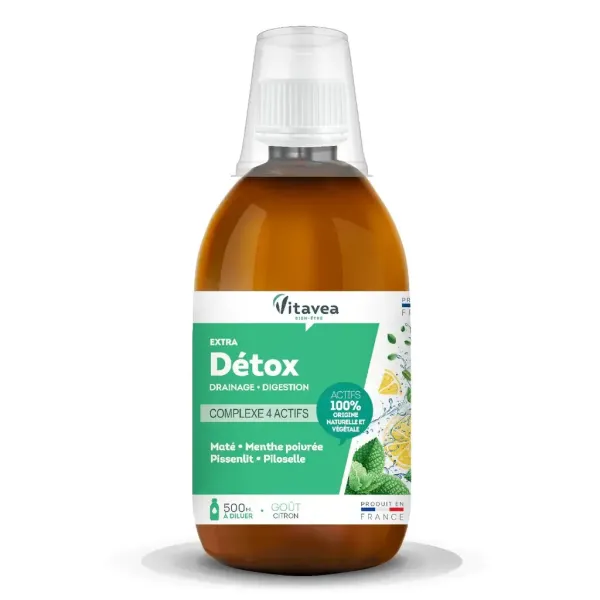 VITAVEA EXTRA DETOX DRAINEUR CITRON 500ML