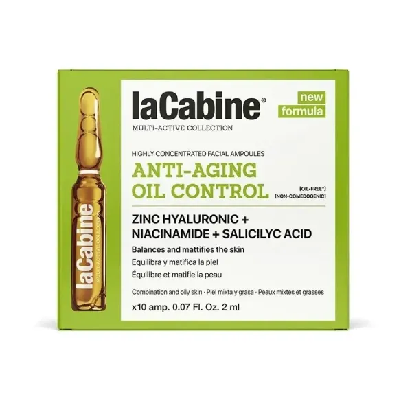 LA CABINE AMPOULLES OIL CONTROL 10X2ML