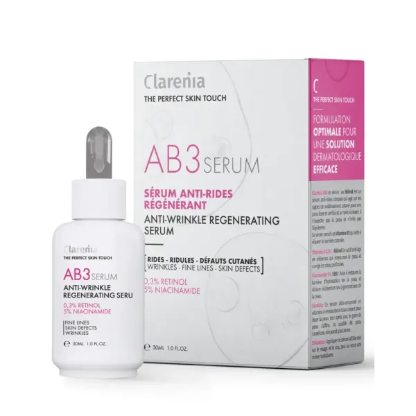 CLARENIA AB3 SERUM ANTI-RIDES REGENERANT 30ML