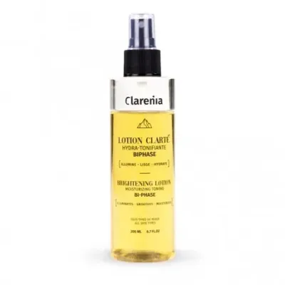 CLARENIA LOTION CLARTE HYDRA-TONIFIANTE BI-PHASE 200 ML