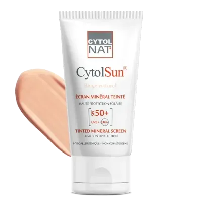 CYTOLNAT CYTOLSUN ECRAN SPF50+ TEINTE BEIGE NATUREL 50ML
