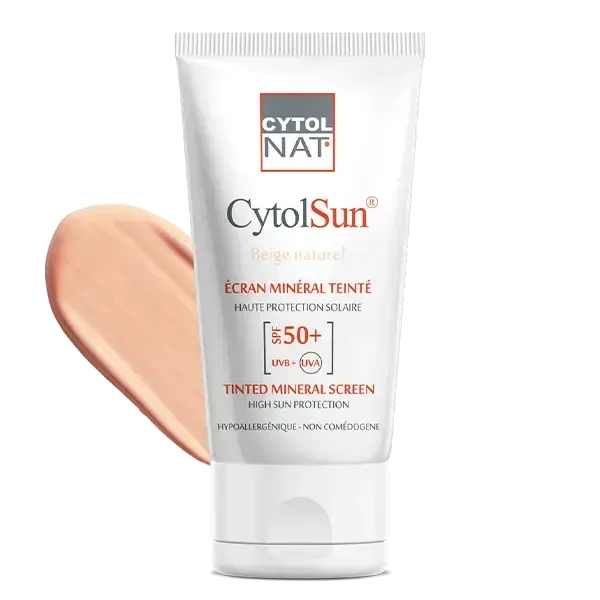 CYTOLNAT CYTOLSUN ECRAN SPF50+ TEINTE BEIGE NATUREL 50ML