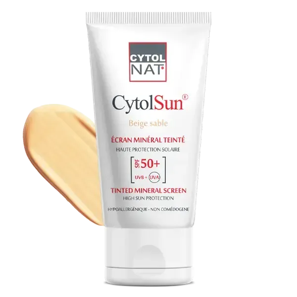 CYTOL CYTOLNAT CYTOLSUN ECRAN SPF50+ TEINTE BEIGE SABLE