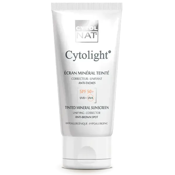 CYTOLNAT CYTOLIGHT ECRAN MINERAL TEINTEE ANTI TACHES SPF50+ 50ML