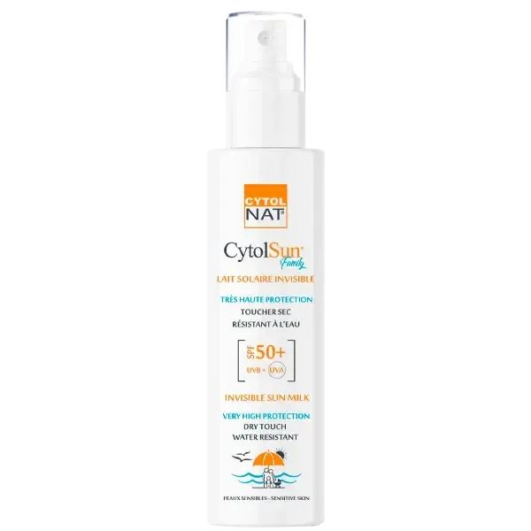 CYTOLNAT CYTOLSUN LAIT SOLAIRE INVISIBLE FAMILY  200ML