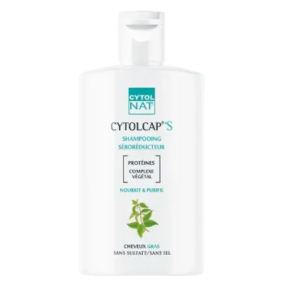 CYTOLNAT CYTOLCAP S SHAMPOOING SEBOREDUCTEUR CHEVEUX GRAS 200ML