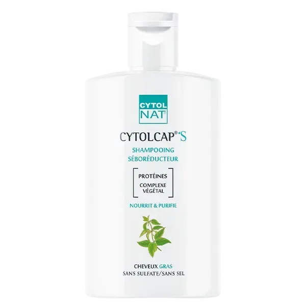 CYTOLNAT CYTOLCAP S SHAMPOOING SEBOREDUCTEUR CHEVEUX GRAS 200ML