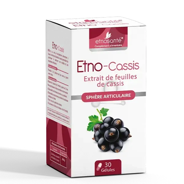 ETNOSANTE ETNO CASSIS EXTRAIT DE FEUILLES DE CASSIS 30 CAPSULES