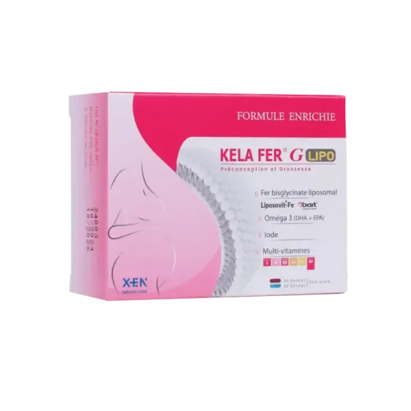 XEN KELA FER G LIPO 60 GELULES